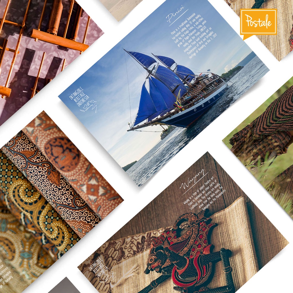 

Kartu Pos Intangible Heritage - Postale