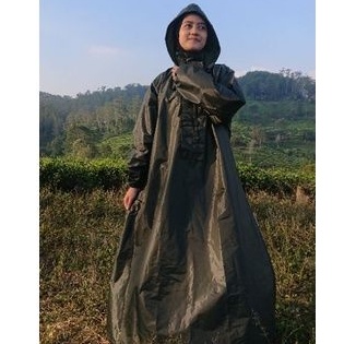 Mantel Gamis Raincoat Muslimah Bisa untuk Pria