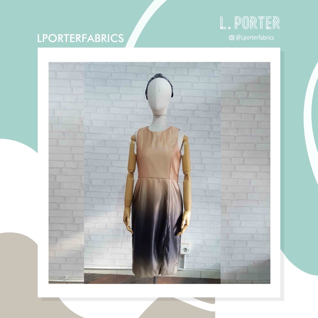 Special Price dress ombre nude/dress wanita dewasa/dress tile/dress ombre/sale dress