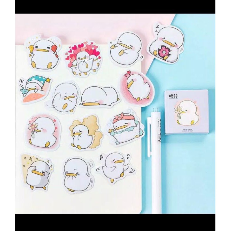 

sticker bujo bebek untuk scrapbook stiker