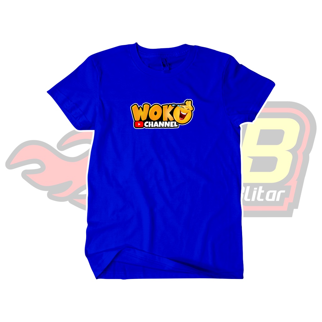 Kaos Woko Chanel Katun Distro Unofficial