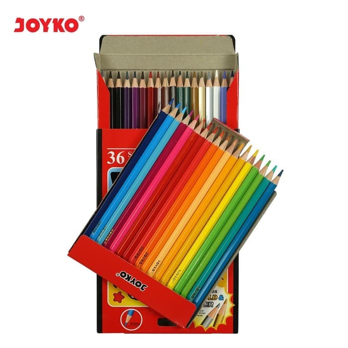 

JOYKO PENSIL 36 WARNA CP-36PB / PANJANG