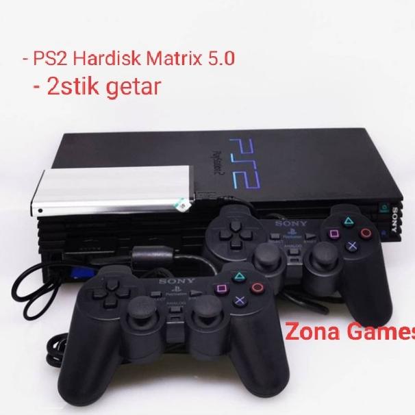 PS2 Sony Matrix Jepang hardisk 160gb full set