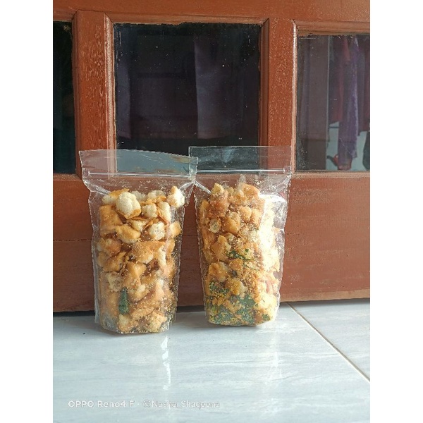 

siomay kering pedas daun jeruk dan ori