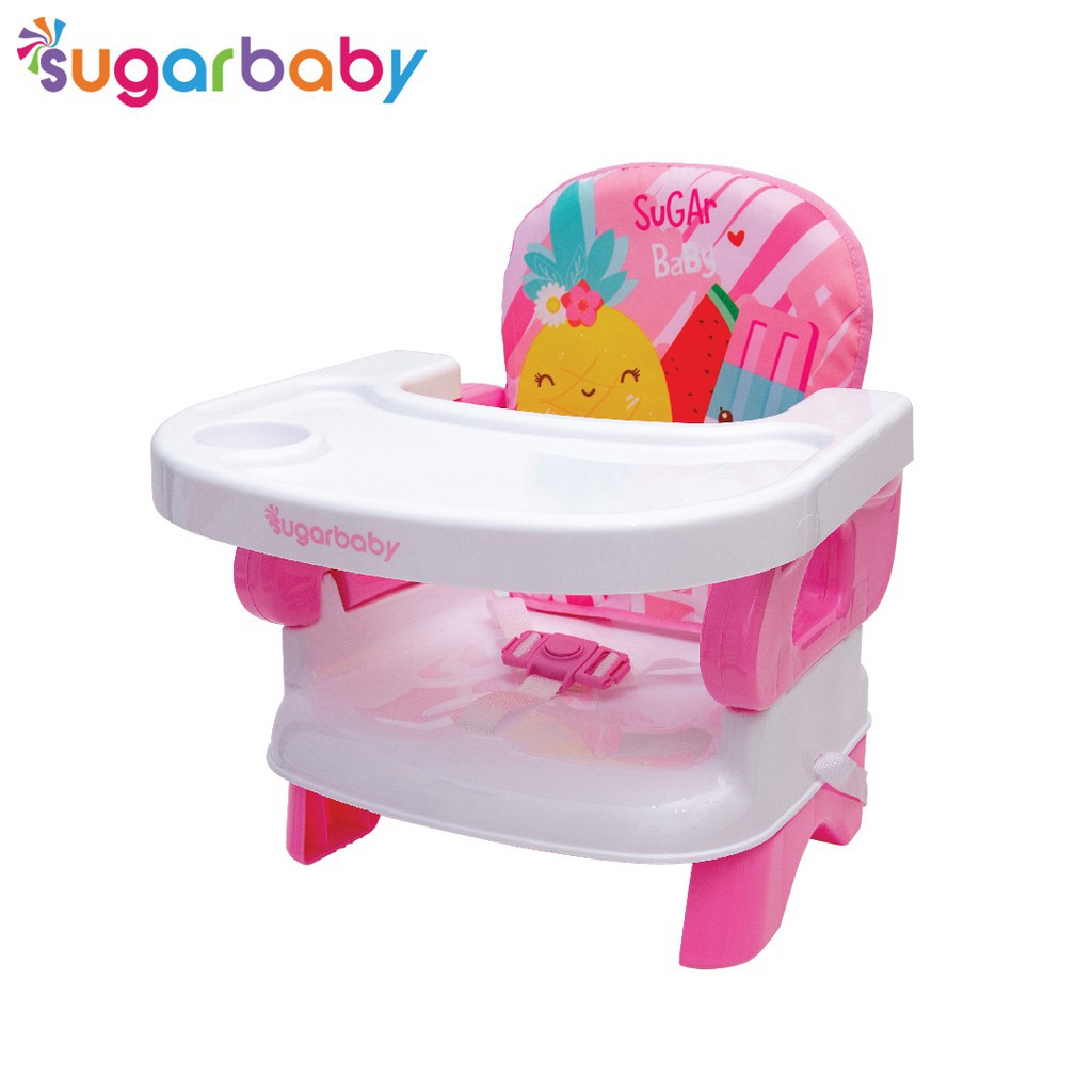 Sugar baby Sit On Me Folded Booster Seat Pinky Punch Kursi Sugar baby Sit On Me Folded Booster Seat Pinky Punch Kursi