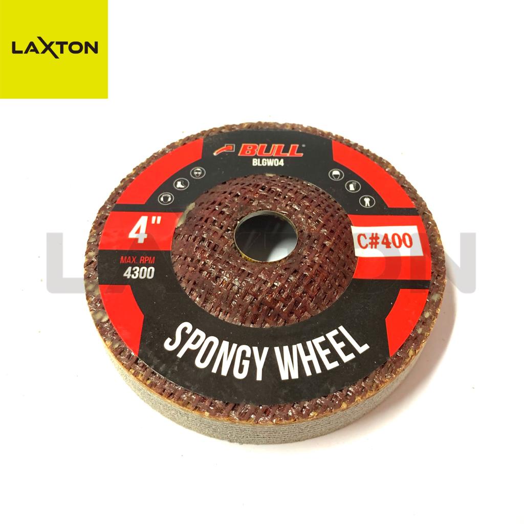 Bull Spongy Wheel Batu Ampalas Gerinda Poles 4