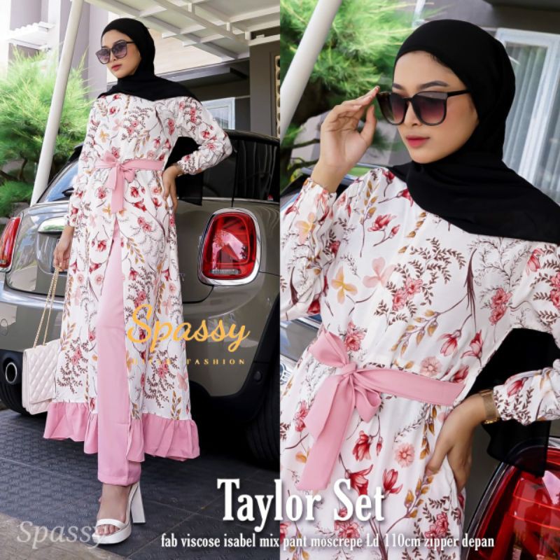 Taylor Set/Tunik/Pakaian Muslim Wanita By:Spassy