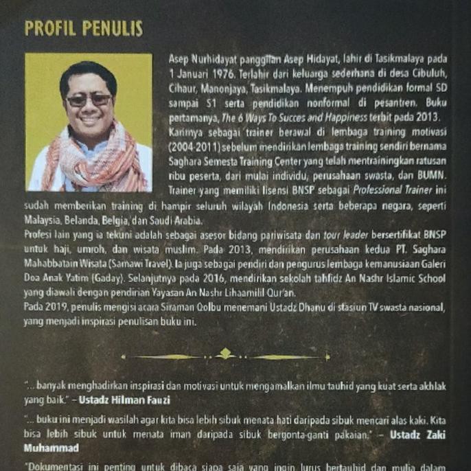 Kajian Tauhid Ustadz Dhanu - Akhlak & Kesehatan