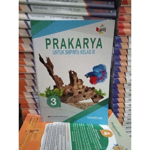 buku prakarya kelas 9 SMP Erlangga