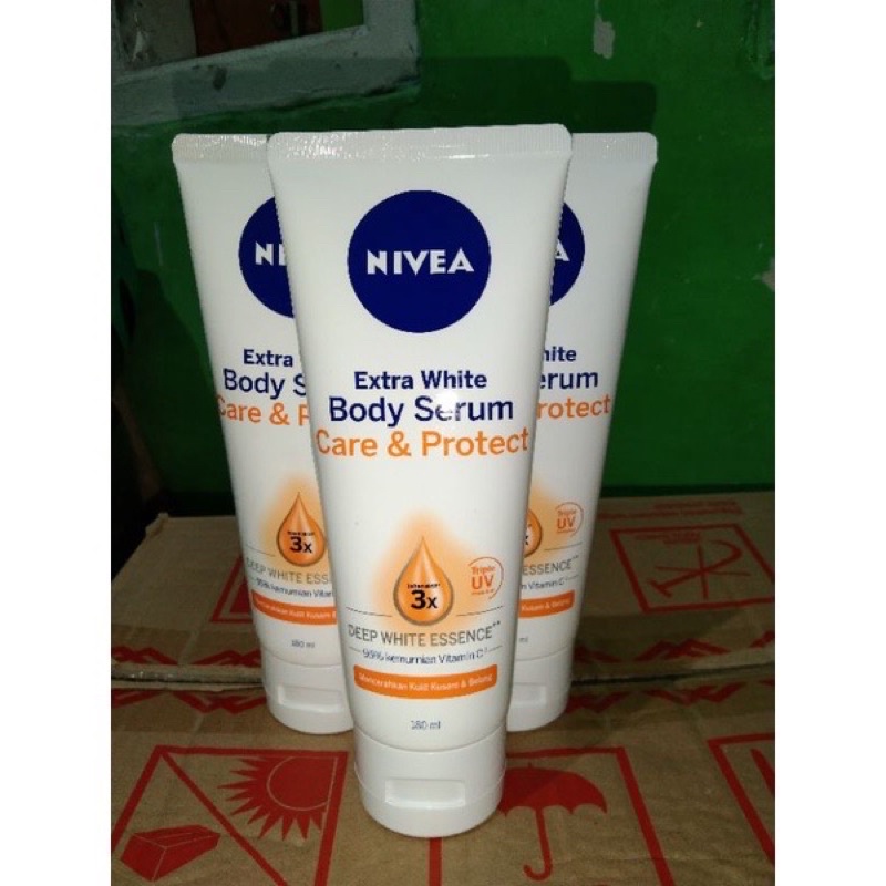 NIVEA EXTRA WHITE BODY SERUM 180ml