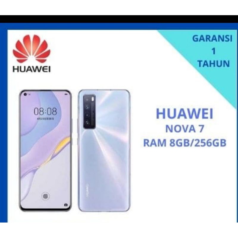 Huawei nova 7 5G 8/256 GB resmi