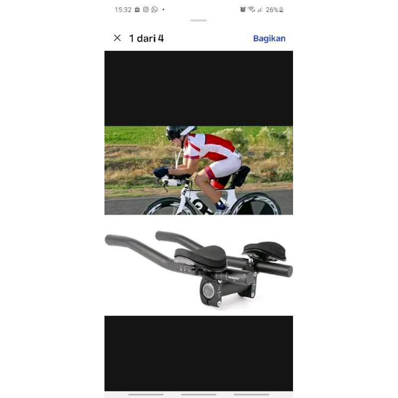 Stang Rest Bar Handlebar Road Bike TT Trial Bike Triathlon MTB