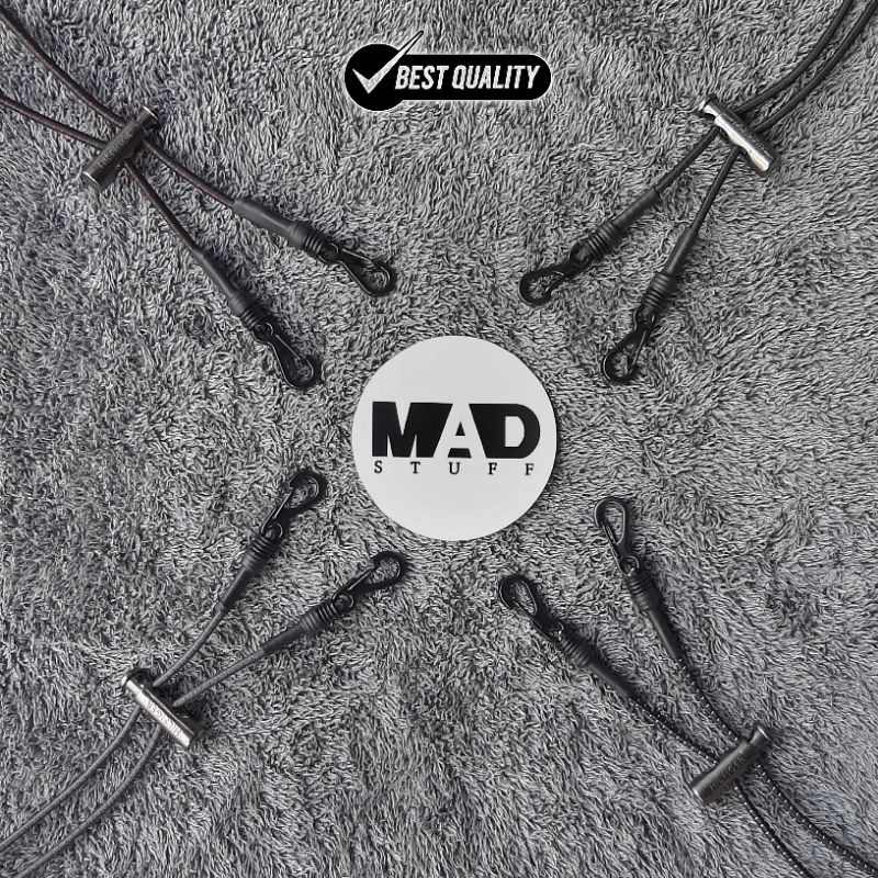 Tali Kalung Strap Konektor Masker String Elastis 2,5mm Pria Wanita Premium Carabiner Hook Stopper Me