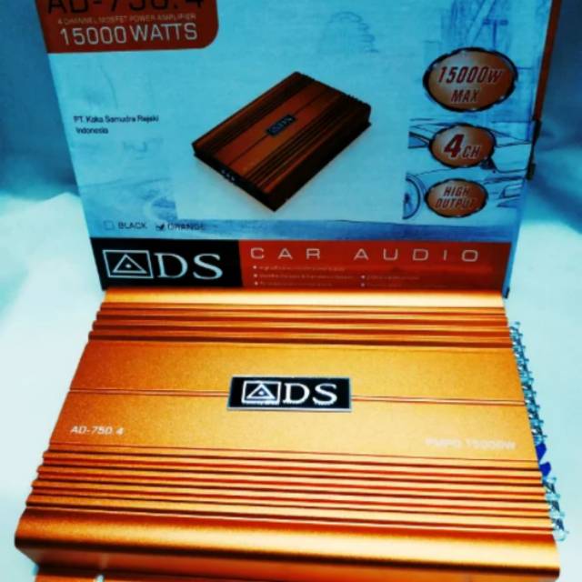 Power ADS AD - 750.4 - Seri AD Power 4chanel