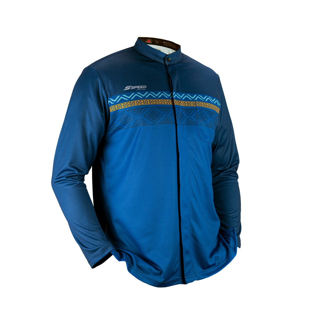 SPEED JERSEY - Baju Koko Pria - Naqa