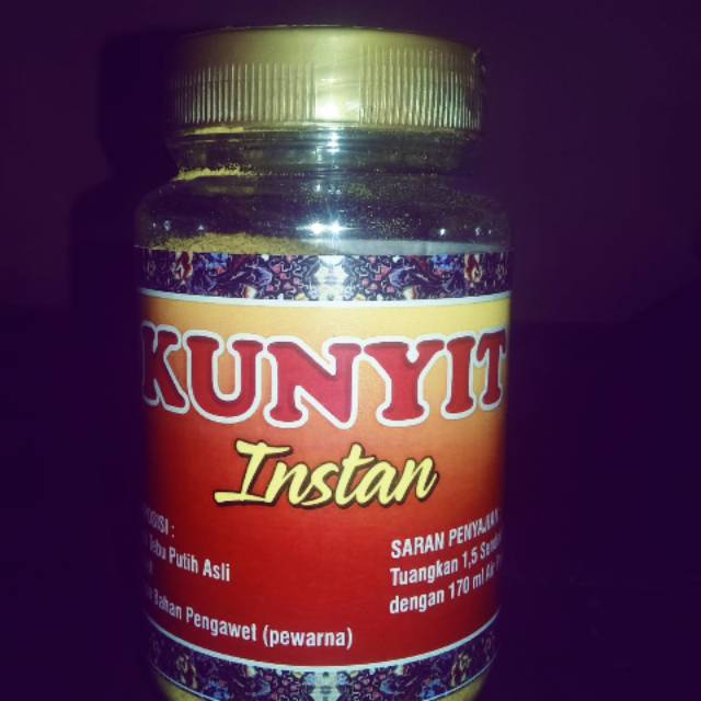 

KUNYIT bubuk Instan