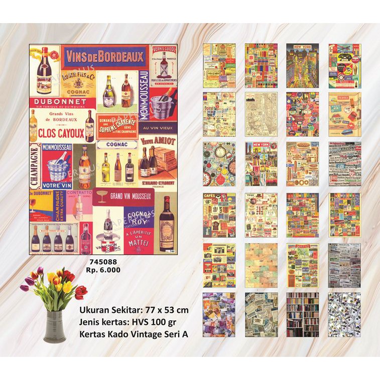 

Kertas Kado Besar Vintage Wiski_Seri A