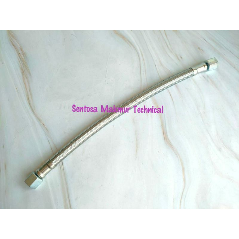 Selang Pipa Fleksibel Flexible Kompresor Oilless Silent Discharge Pipe