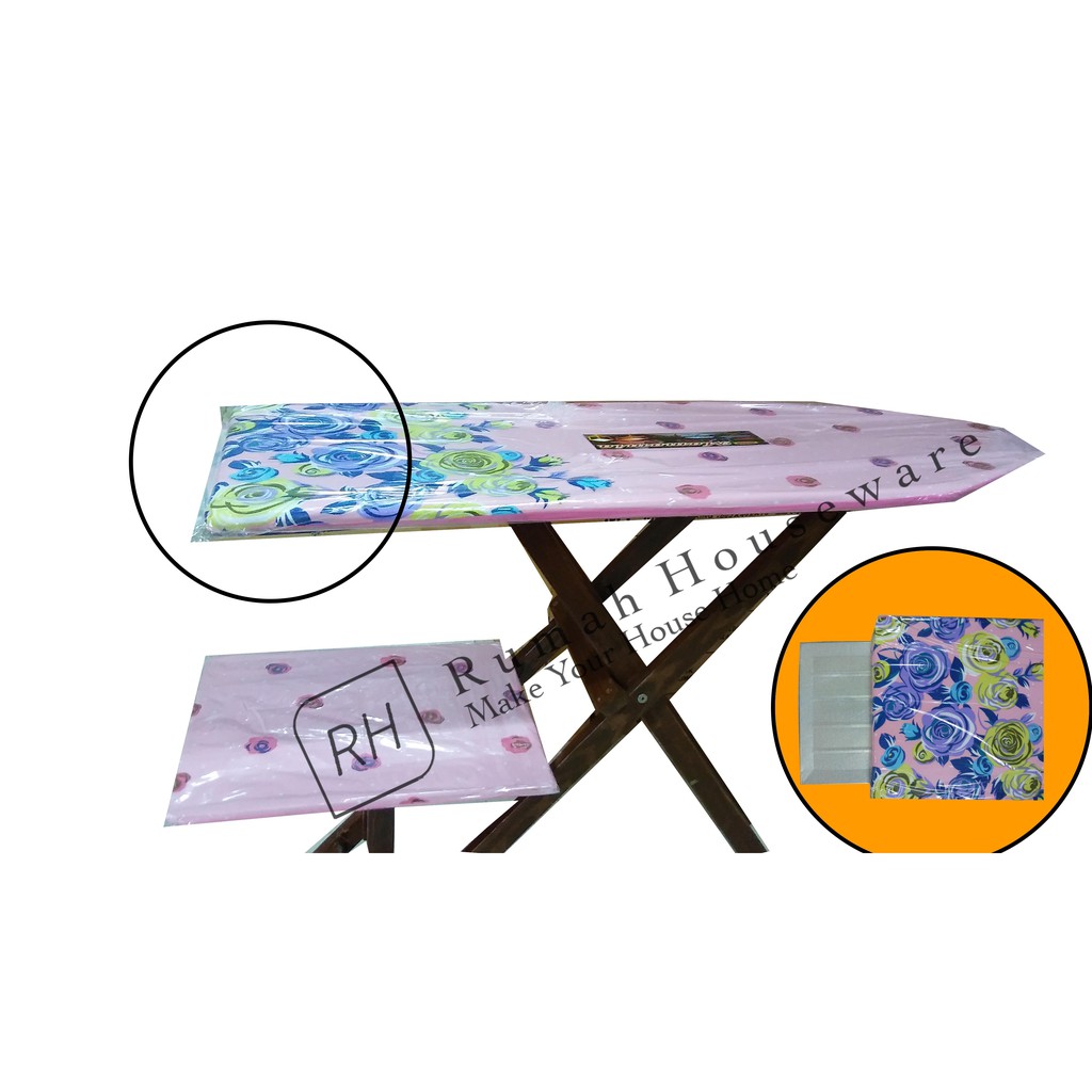 Meja Setrika Berdiri Kayu / Meja Setrika Berdiri Kayu Warna RANDOM