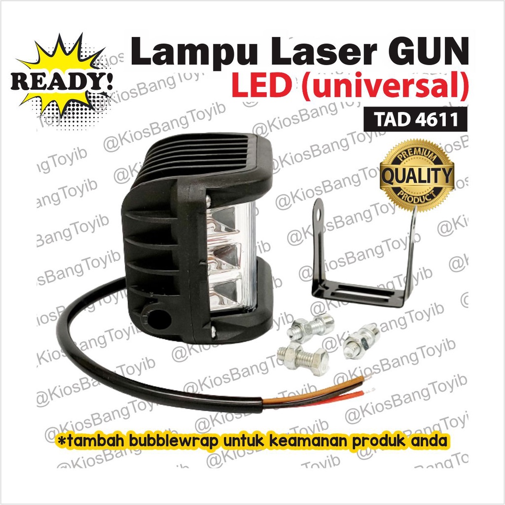 Lampu LED Bar Tembak Sorot Laser Gun Universal (TAD 4611)