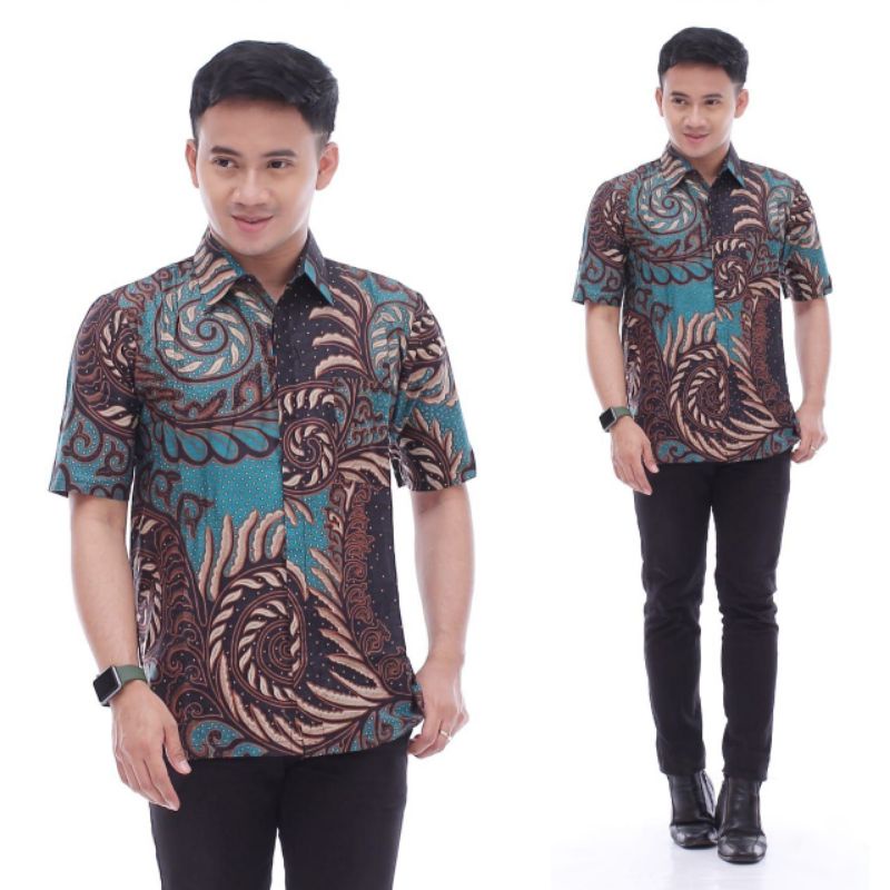 HEM BATIK / KEMEJA BATIK / BATIK ASLI PEKALONGAN / BAJU BATIK