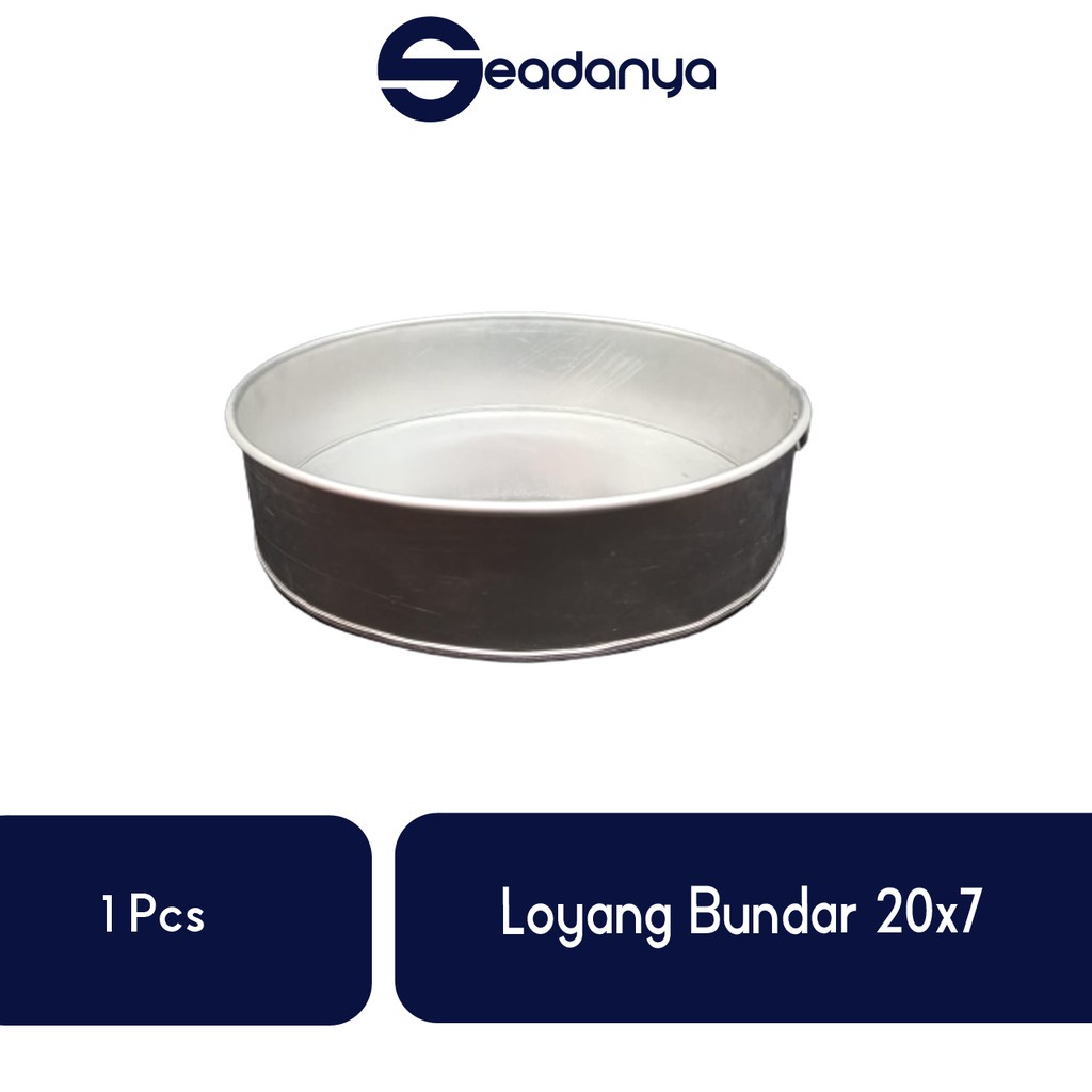 

Loyang Bundar 20x7-Loyang Bundar/Loyang Bentuk Bundar/Loyang Bulat/Loyang Ukuran 20x7/Loyang Bundar Terlaris/Loyang Bundar Termurah