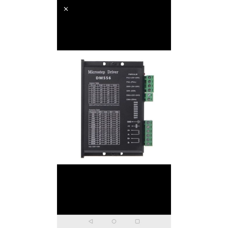 DM556 2phase Stepper Motor Driver nema 17/23/34 Stepper Motor grosir