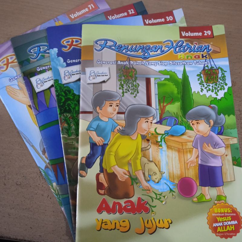 Renungan Harian Kristen Anak Usia Sekolah Dasar (SD) - Buku Rohani Kristen