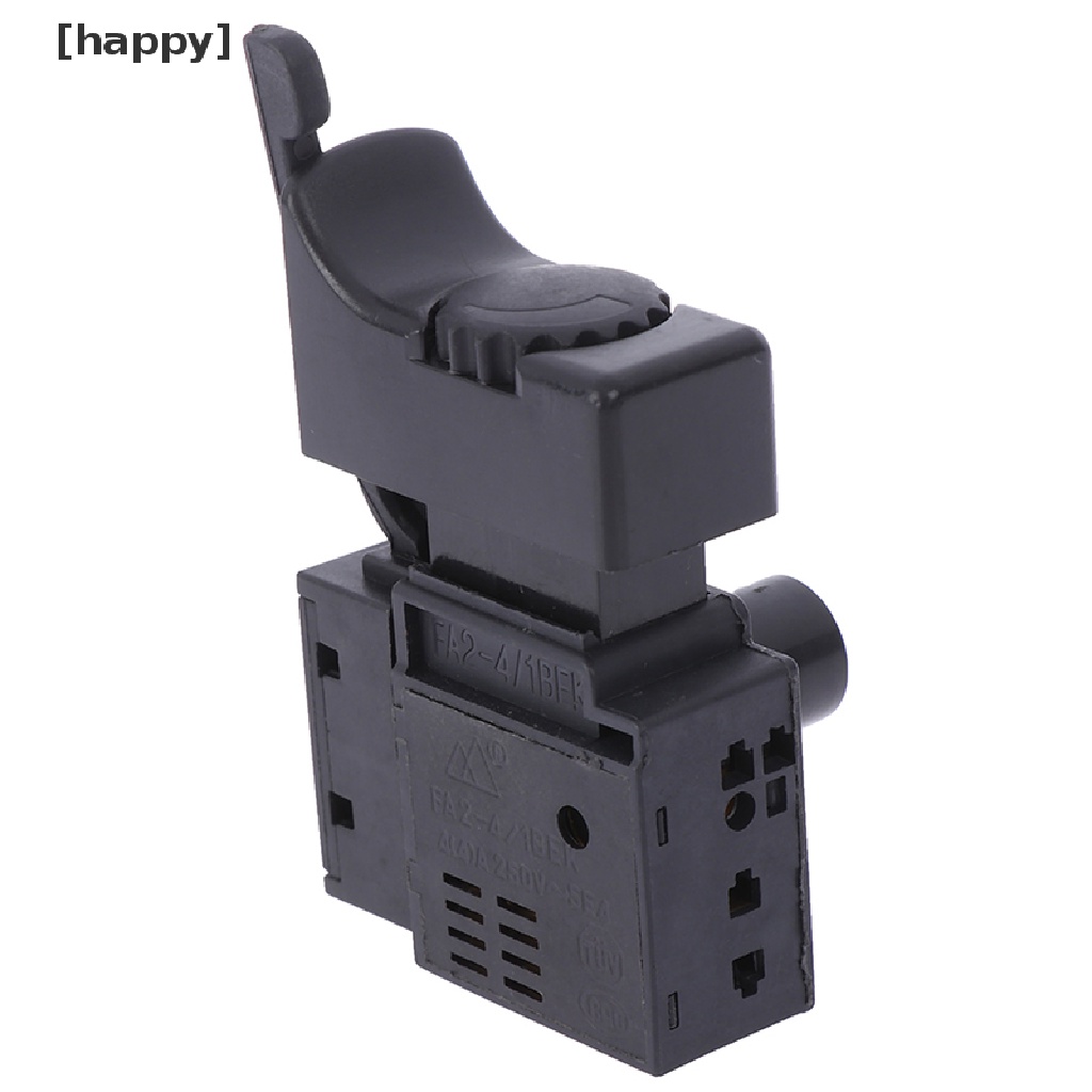 Ha Fa2-4 / 1bek Saklar Tombol Trigger Kontrol Kecepatan Bor Elektrik 6a 250v Warna Hitam