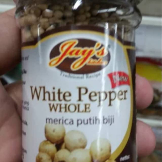 

Jays kitcher white pepper whole 80 gram