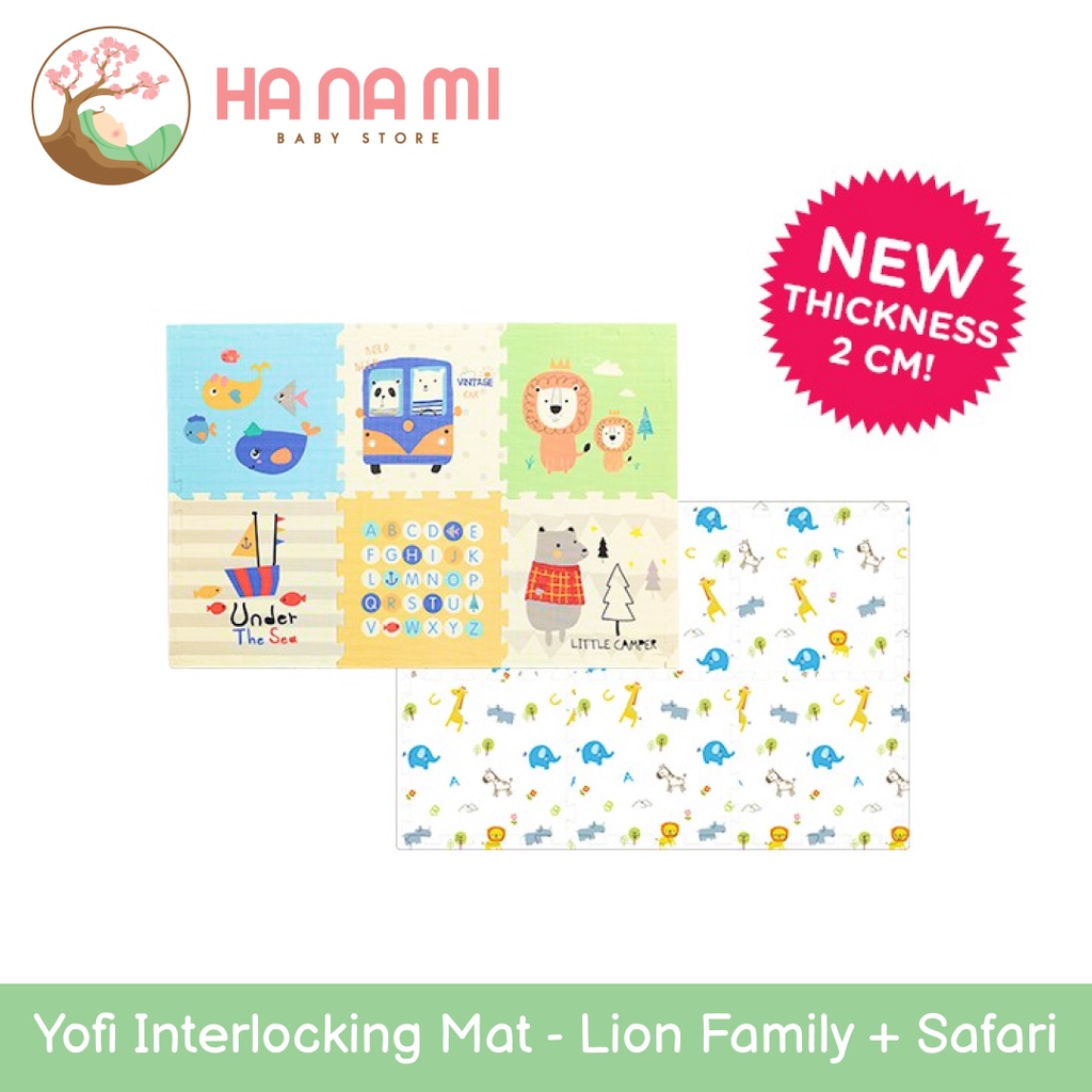 Yofi XPE Interlocking Mat 2cm Activity Mat Playmat