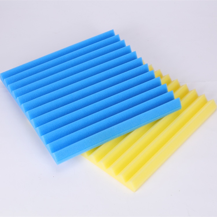 12pcs Spons Penyerap Suara Bentuk Segitiga Zigzag Ukuran 30x30 X 2.5CM