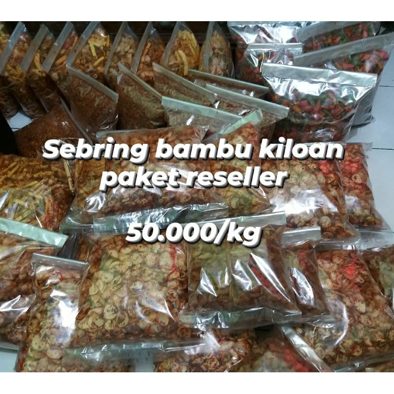 

sebring bambu kiloan paket reseller (5kg) bisa mix varian