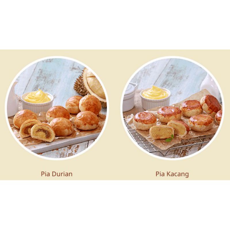 

Pia Meranti (durian dan kacang isi 10)