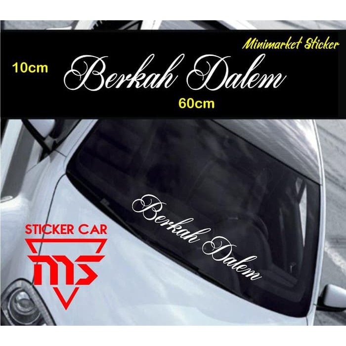 

sticker stiker cutting stiker berkah dalem