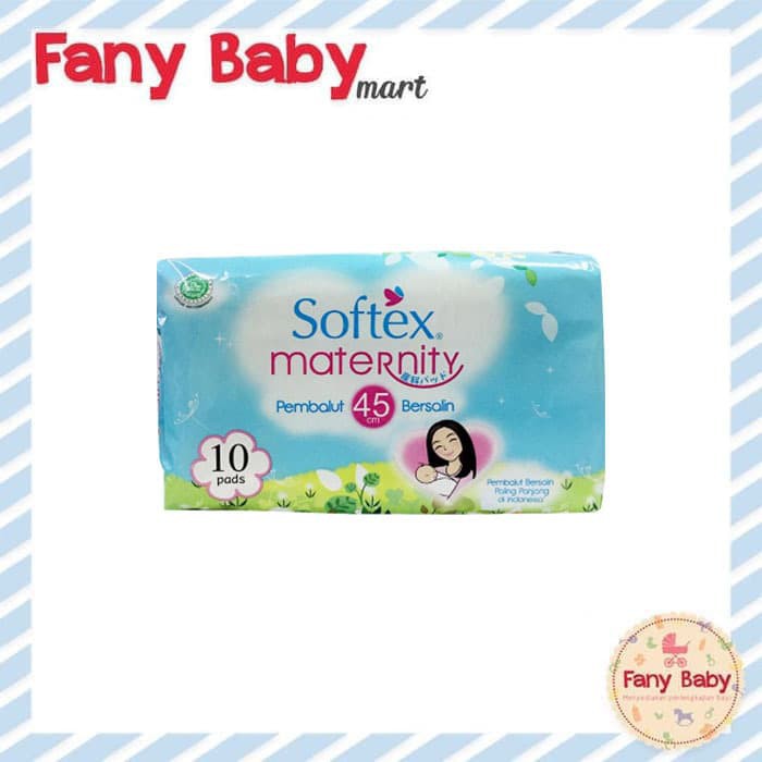 SOFTEX MATERNITY PEMBALUT BERSALIN / 10PCS