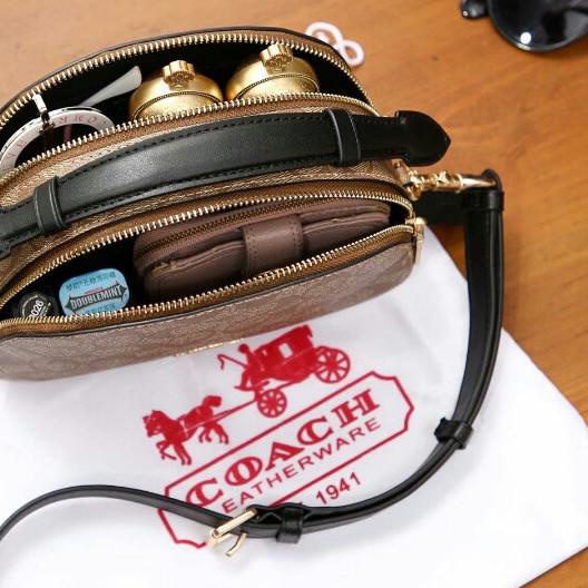 ☞ [ PROMO ] Tas Selempang Wanita Import Serena 2 Ruang Coach New Fashion ←