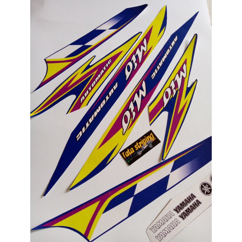 striping Mio 2004 bendera Mio sporty