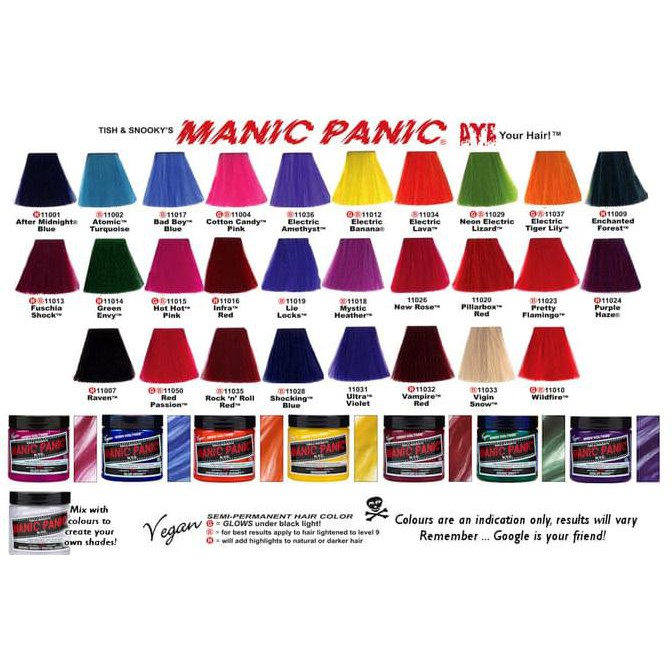 Perawatan Tubuh - Manic Panic Original Usa-Classic