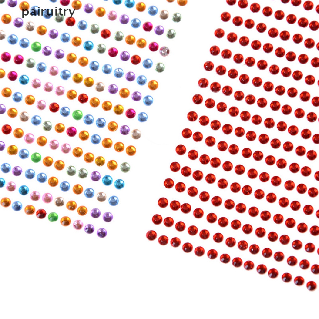 Prt Stiker Kristal Berlian Imitasi Blingbling DIY Untuk Dekorasi Handphonepcmobil PRT