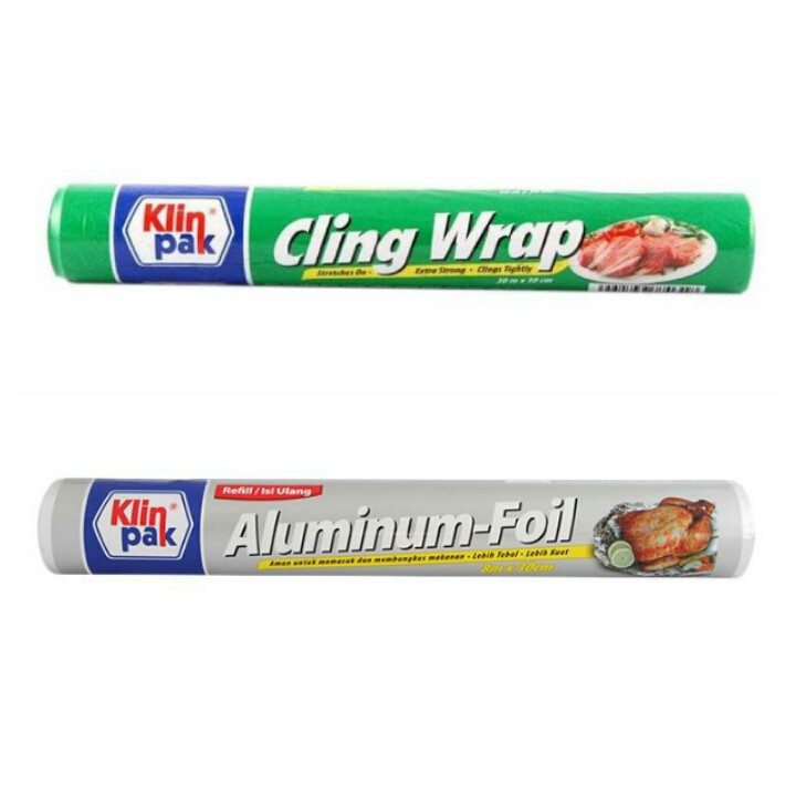 Klinpak cling wrap & alumunium foil refill | Shopee Indonesia