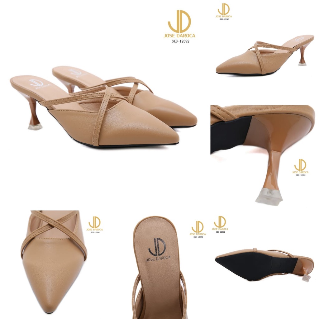 JOSE DAROCA High Heels Spool Heels #SKS-1209 # Original