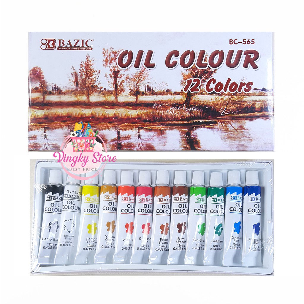 

Cat Minyak Bazic 12 warna 12ml RB9