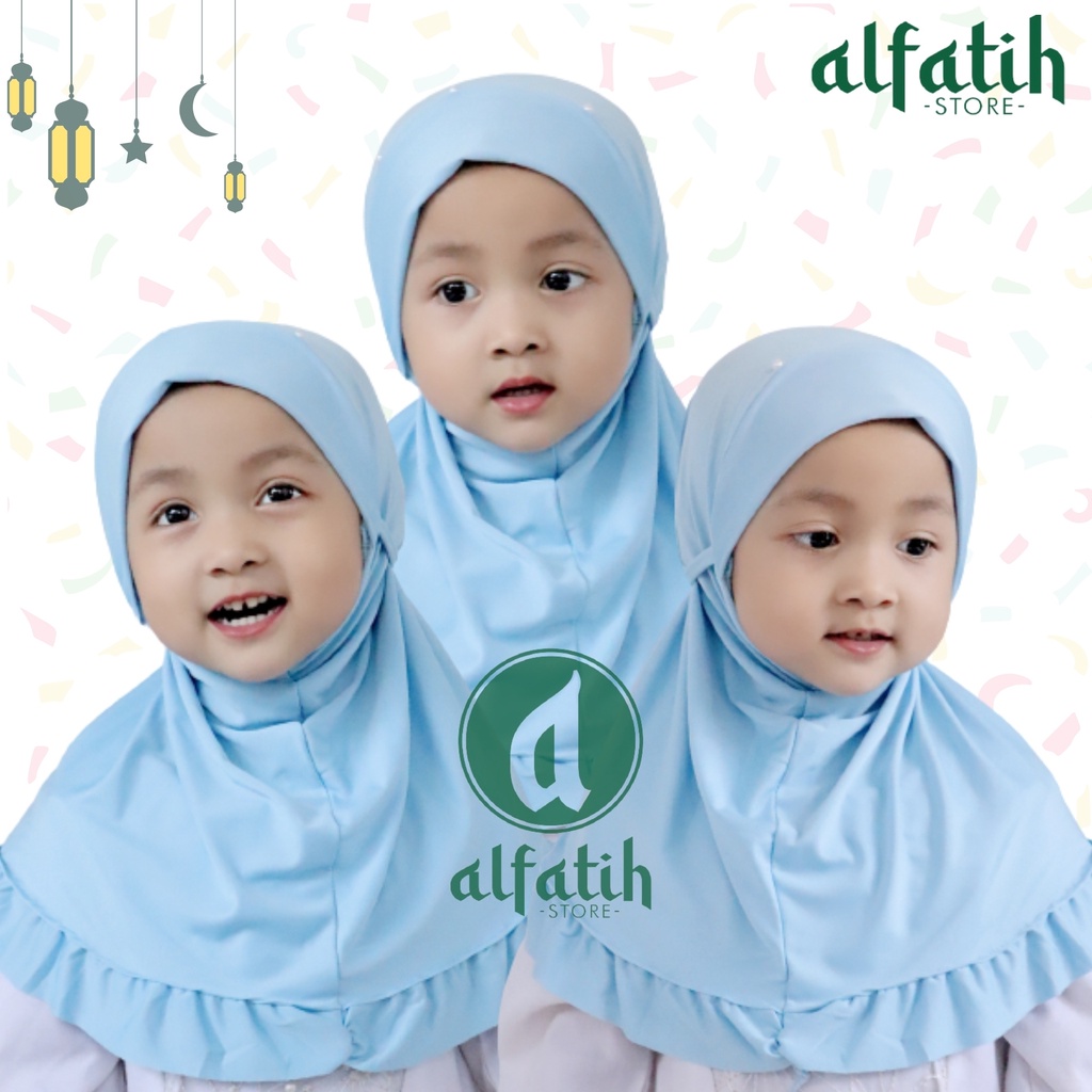 ALFATIH STORE / JILBAB ANAK SYIRIA BULAN / JILBAB ANAK MURAH / HIJAB ANAK CANTIK / HIJAB BAYI HIJAB BAYI COD / KERUDUNG ANAK HIJAB HIJAB ANAK BAYI PEREMPUAN / HIJAB ANAK / JILBAB ANAK BAYI USIA  0-3 TAHUN BAHAN JERSEY PREMIUM NYAMAN DI PAKAI