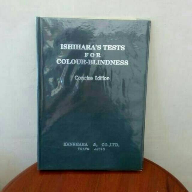 BUKU TES ISHIHARA BUTA WARNA 14 PLATES