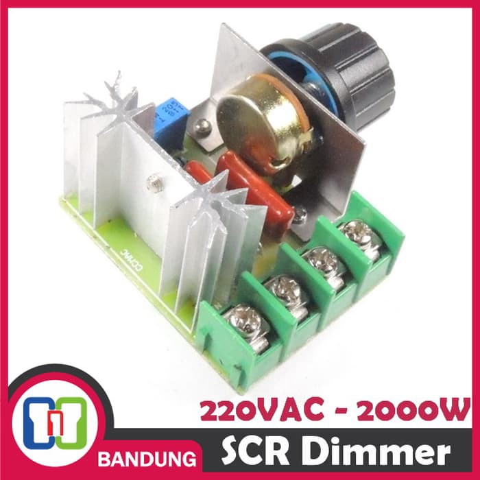 SCR 220 VAC 2000W DIMMER SPEED CONTROLLER MOTOR LAMPU