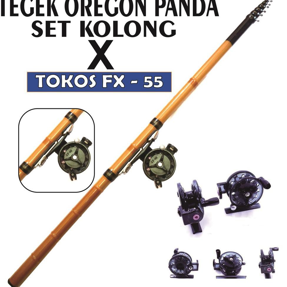 {TIM.04Ag21ᴮ} TEGEK OREGON PANDA 450CM SET KOLONG +S DAIDO