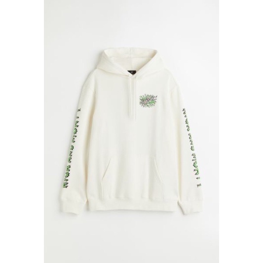HOODIE RICK AND MORTY WHITE