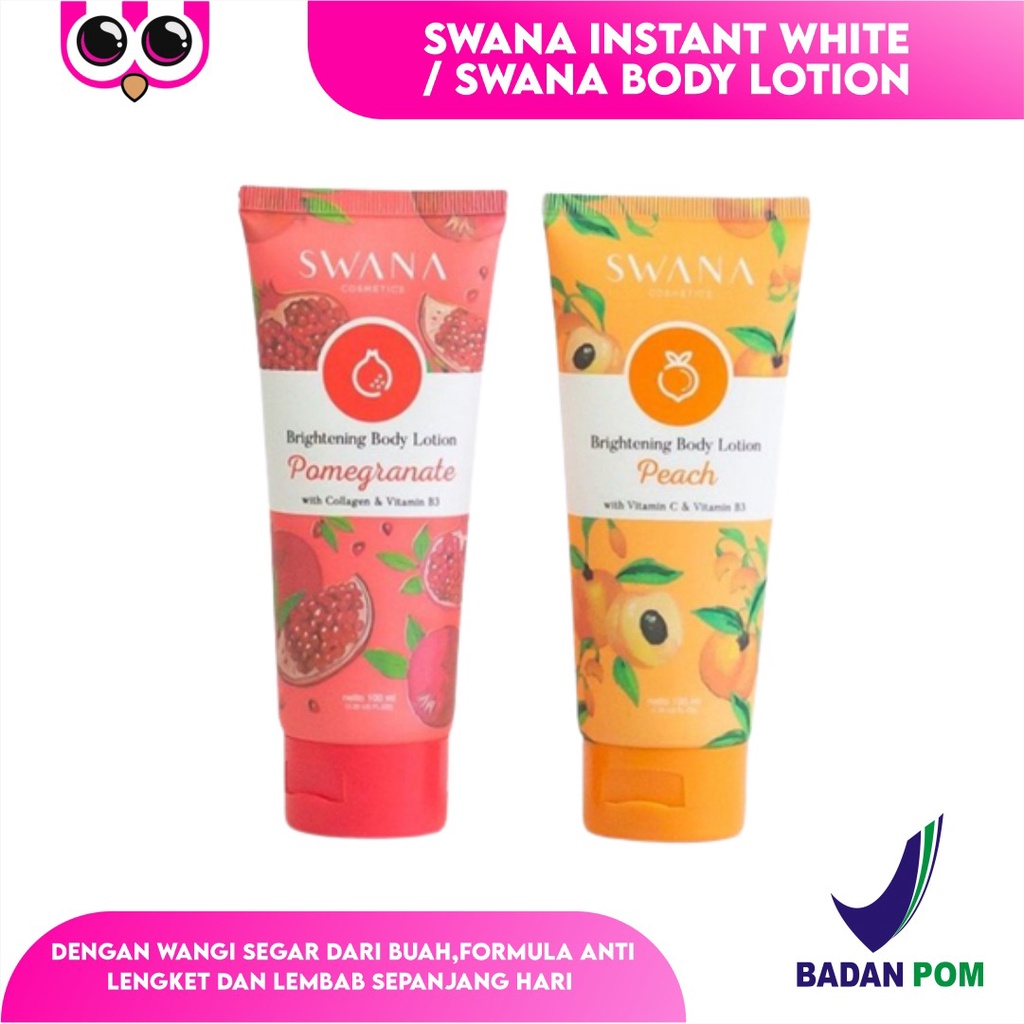 SWANA INSTANT WHITE / SWANA BODY LOTION