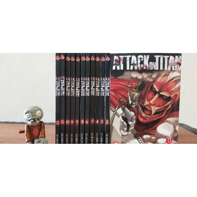 Komik Attack on Titan (Singeki no Kyojin) Fullset